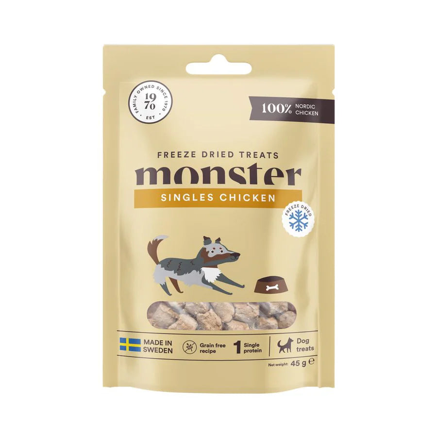 Monster Dog Treats Freeze dried Chicken