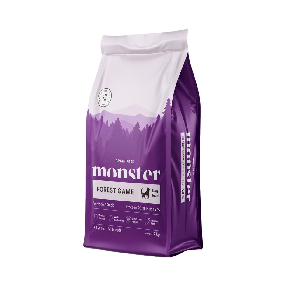 Monster Grain Free Forest Game 12 kg