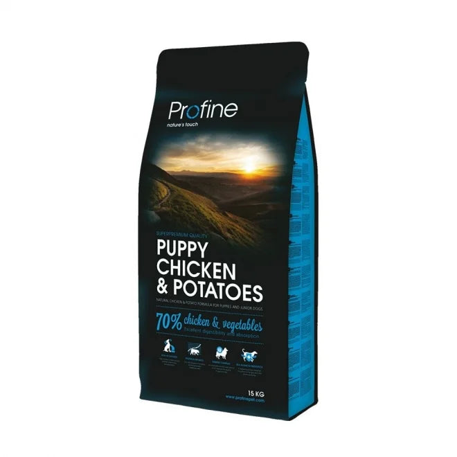 Profine Dog Dry Food Puppy Chicken & Potatoes