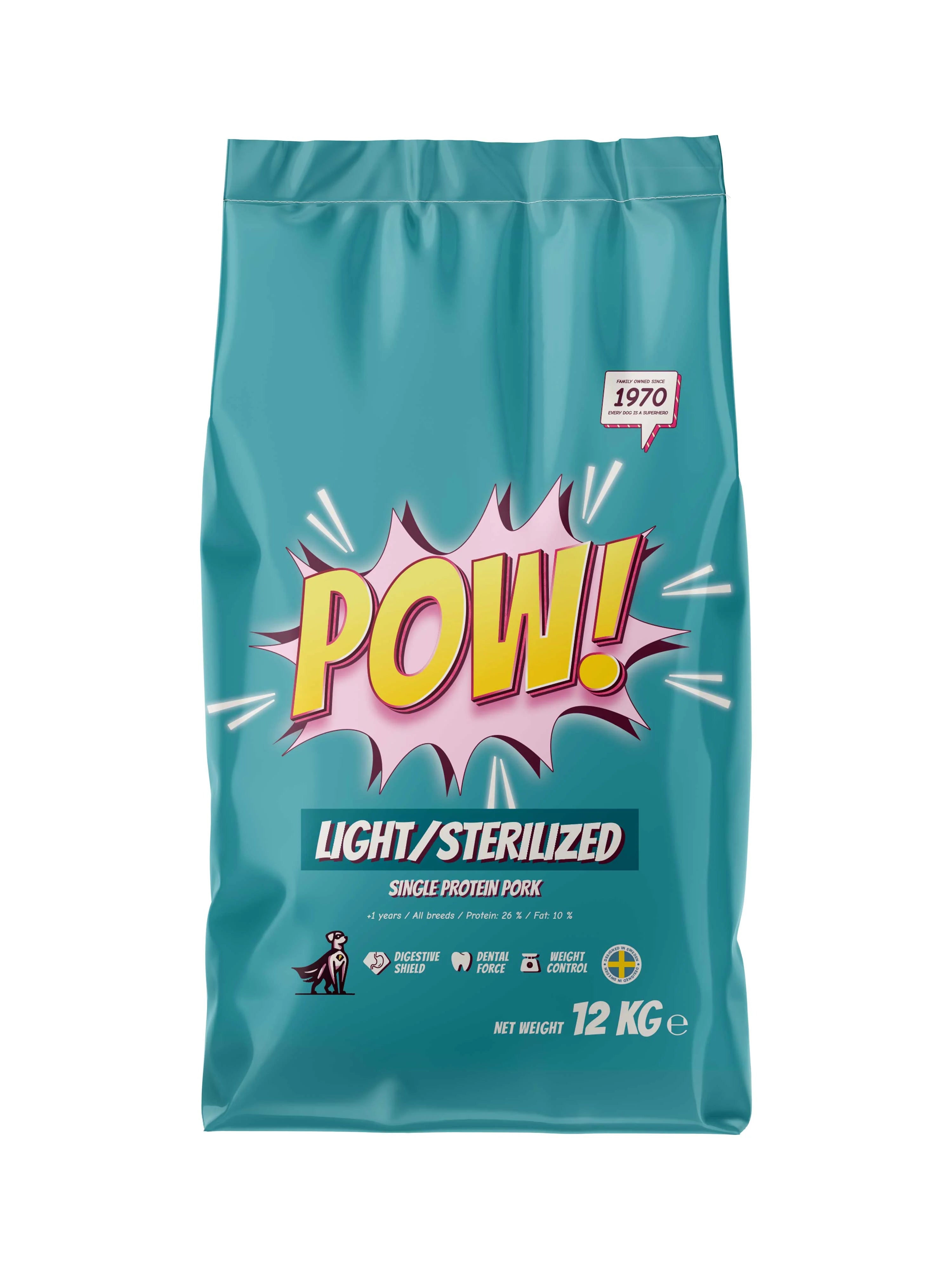 POW! Dog Light/Sterilized