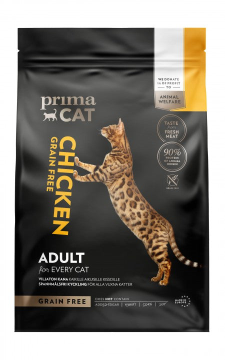 PrimaCat Adult GrainFree Kyckling 4kg