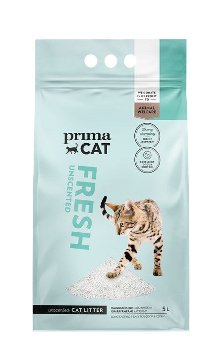 PrimaCat Fresh Unscented kattsand