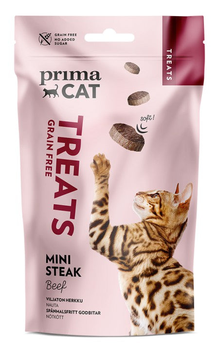 PrimaCat Treats Softy Ministek Biff 50g