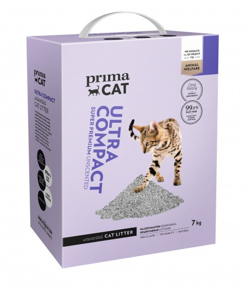 PrimaCat Ultra Compact Unscented kattsand 7 kg