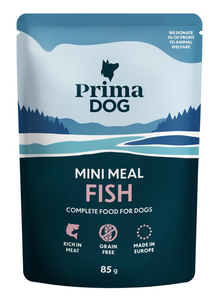 PrimaDog Mini Meal Fisk 85g