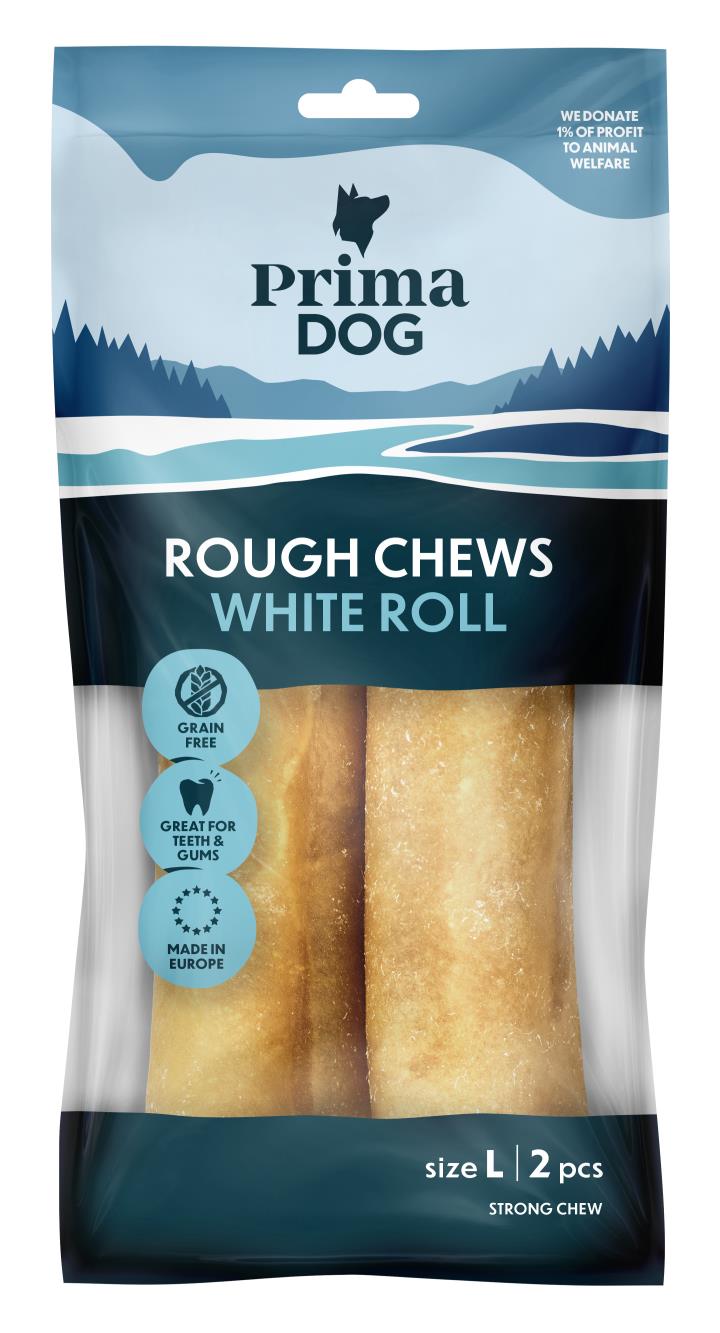 PrimaDog Rough Chews Tuggrulle L 17cm, 5 x 170g