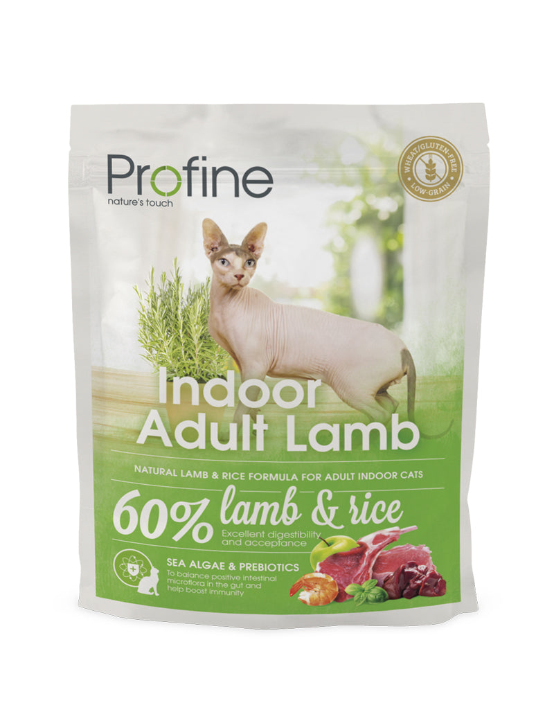 Profine Cat Dry Food Indoor Adult Lamb & Rice 300g