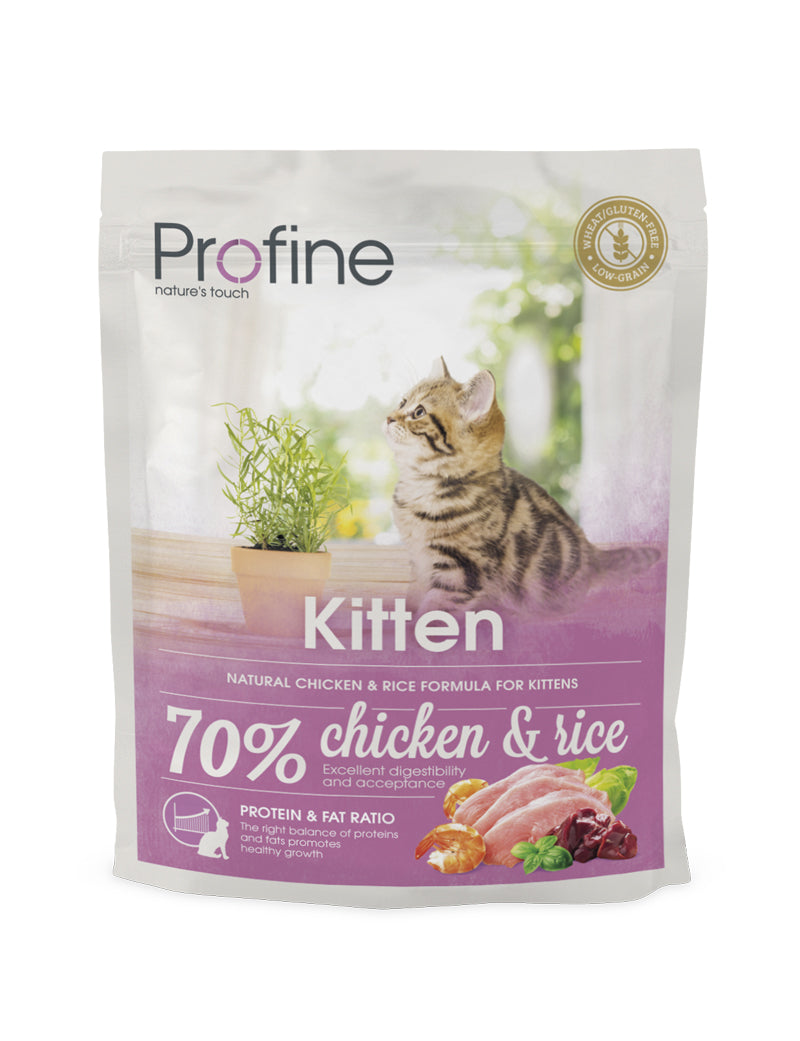 Profine Cat Dry Food Kitten Chicken & Rice 300g