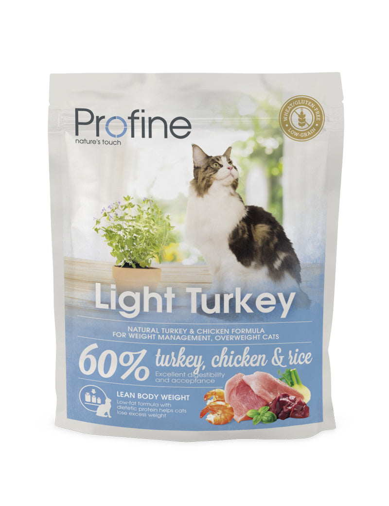 Profine Cat Dry Food Light Turkey & Chicken 300g