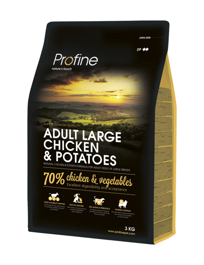 Profine Dog Adult Large Chicken & Potatoes 3 kg