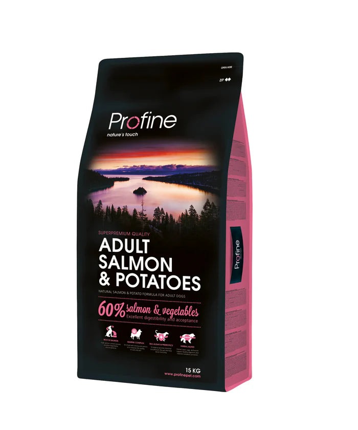 Profine Dog Dry Food Adult Salmon & Potatoes