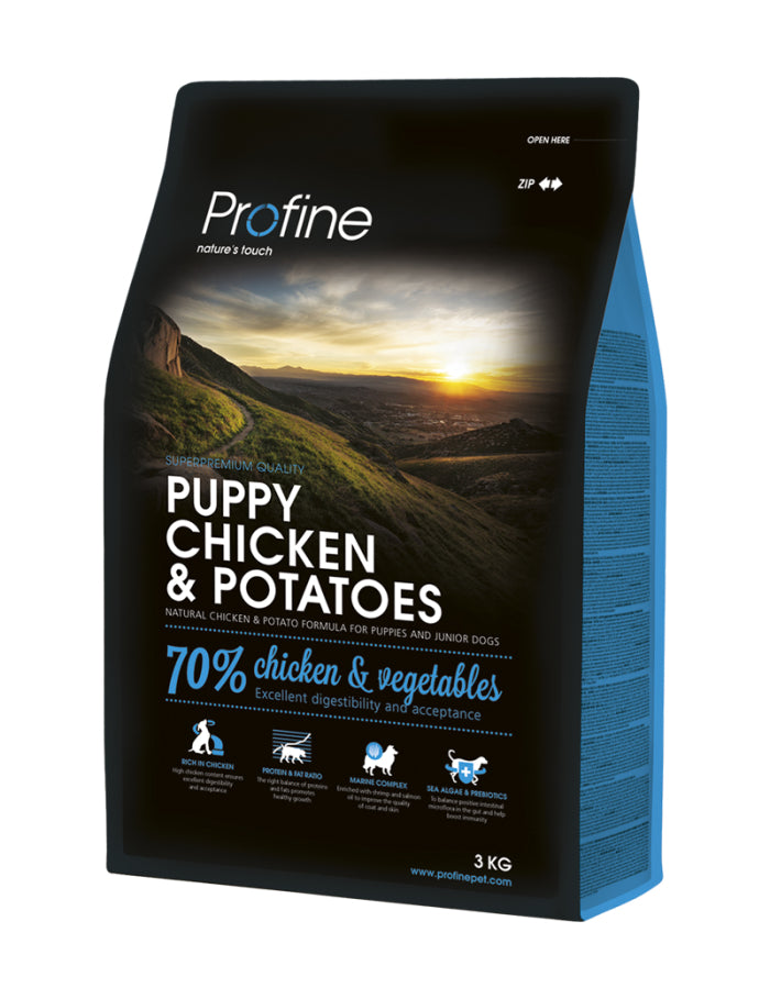 Profine Dog Dry Food Puppy Chicken & Potatoes 3 kg