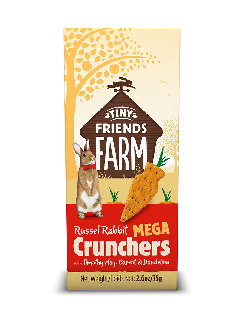 Tiny Friends Farm Kanin Mega Crunchers 75 g