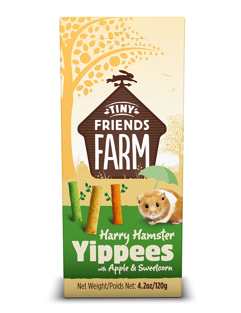 Tiny Friends Farm Hamster Yippees Apple & Sweetcorn 120 g