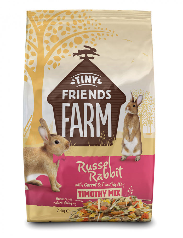 Tiny Friends Farm Kanin Timothy Mix 2,5kg