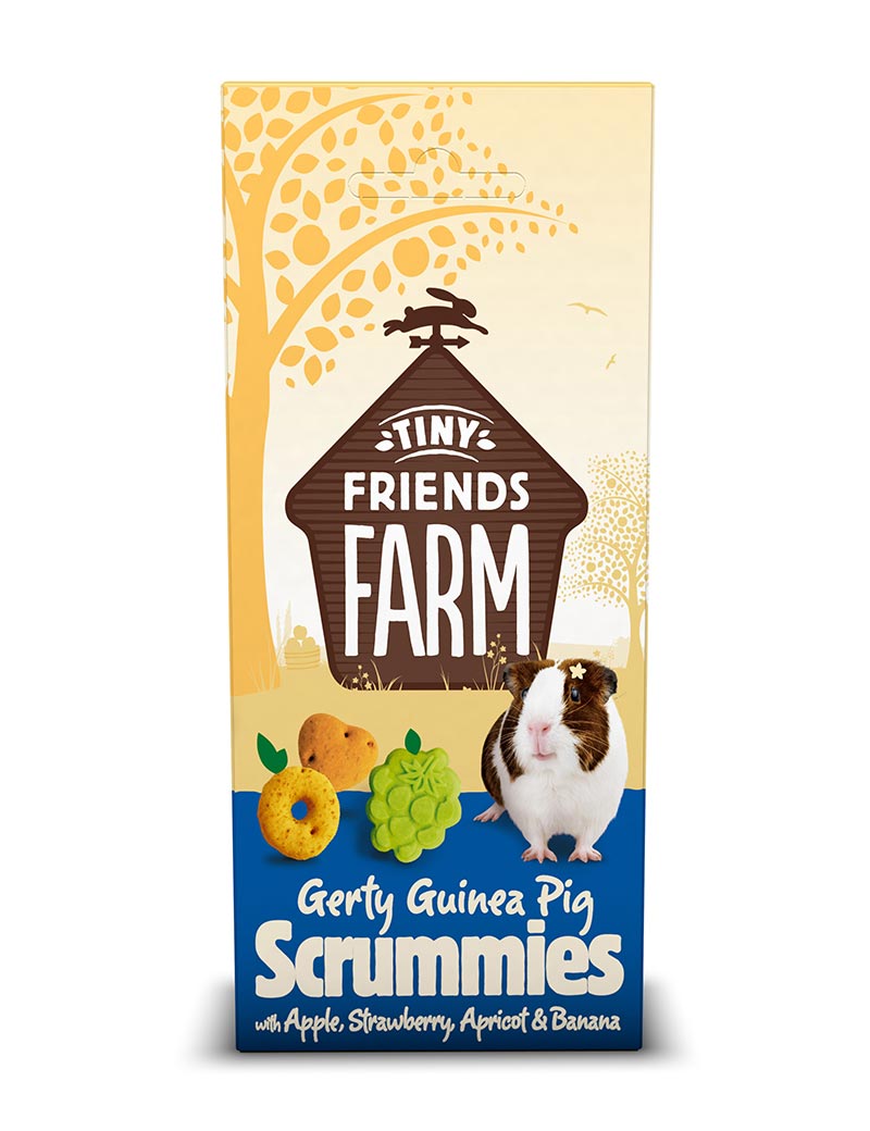 Tiny Friends Farm Marsvin Scrummies 120 g