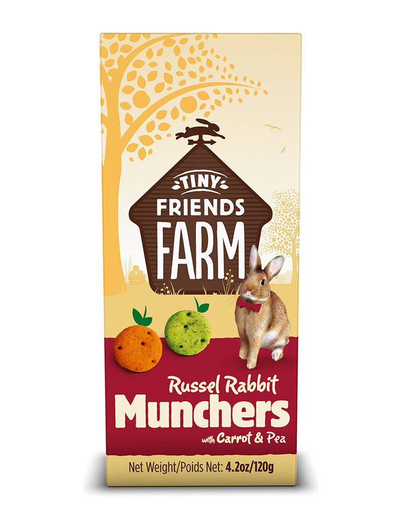 Tiny Friends Farm Rabbit Munchers 120 g