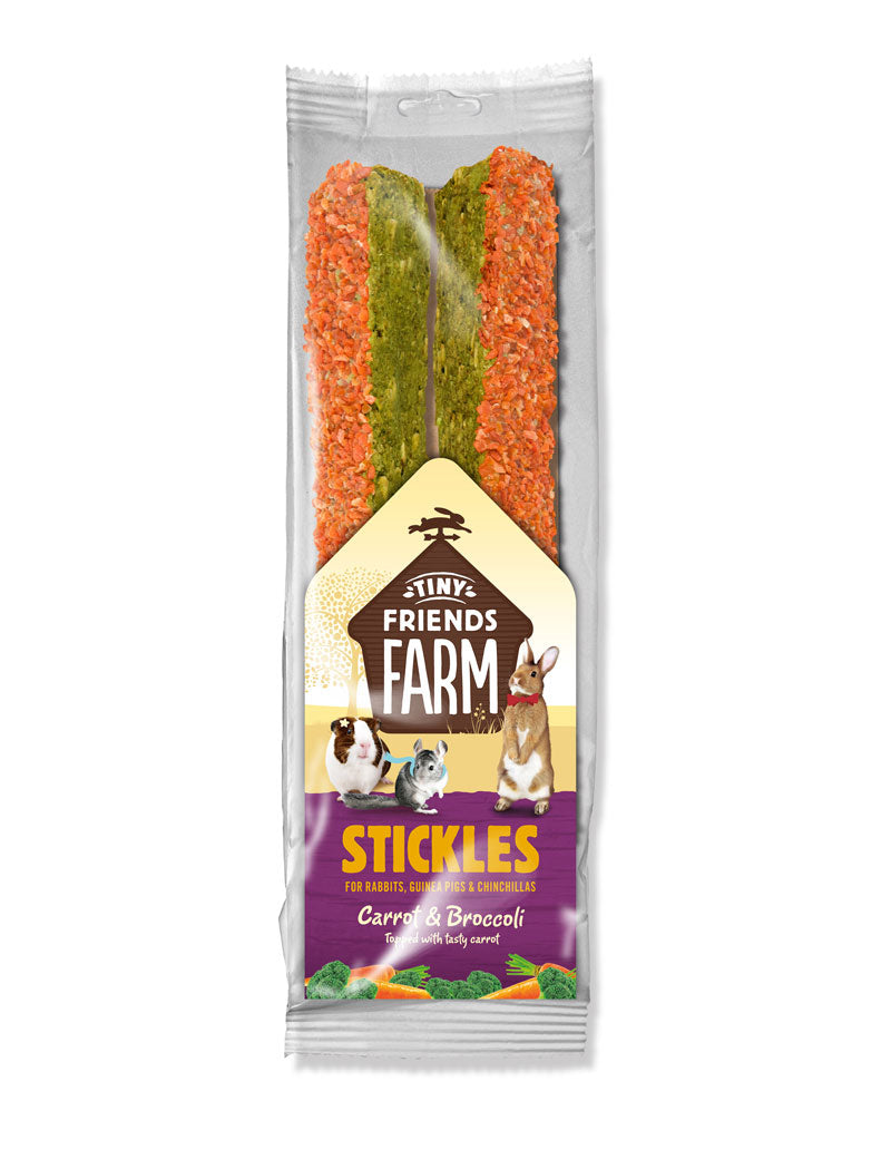 Tiny Friends Farm Stickles Carrot & Broccoli 100 g