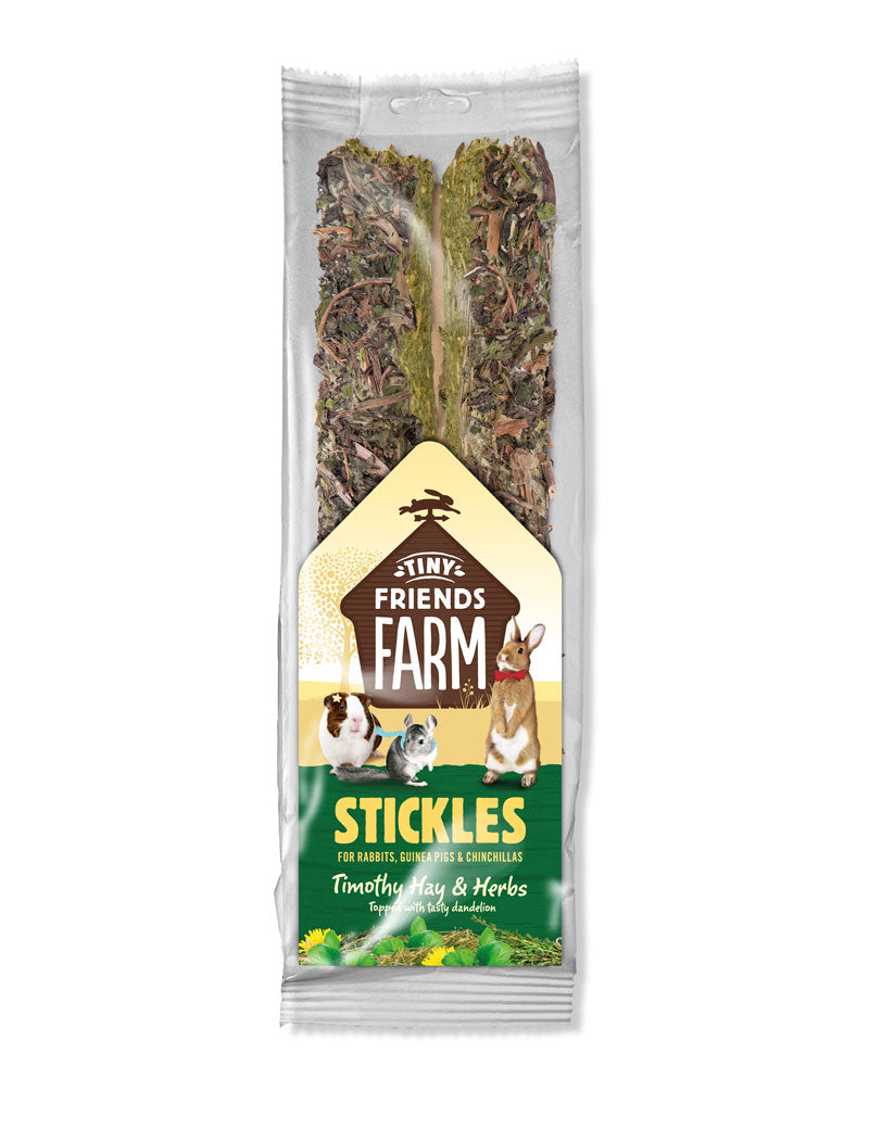 Tiny Friends Farm Stickles Hay & Herbs 100 g