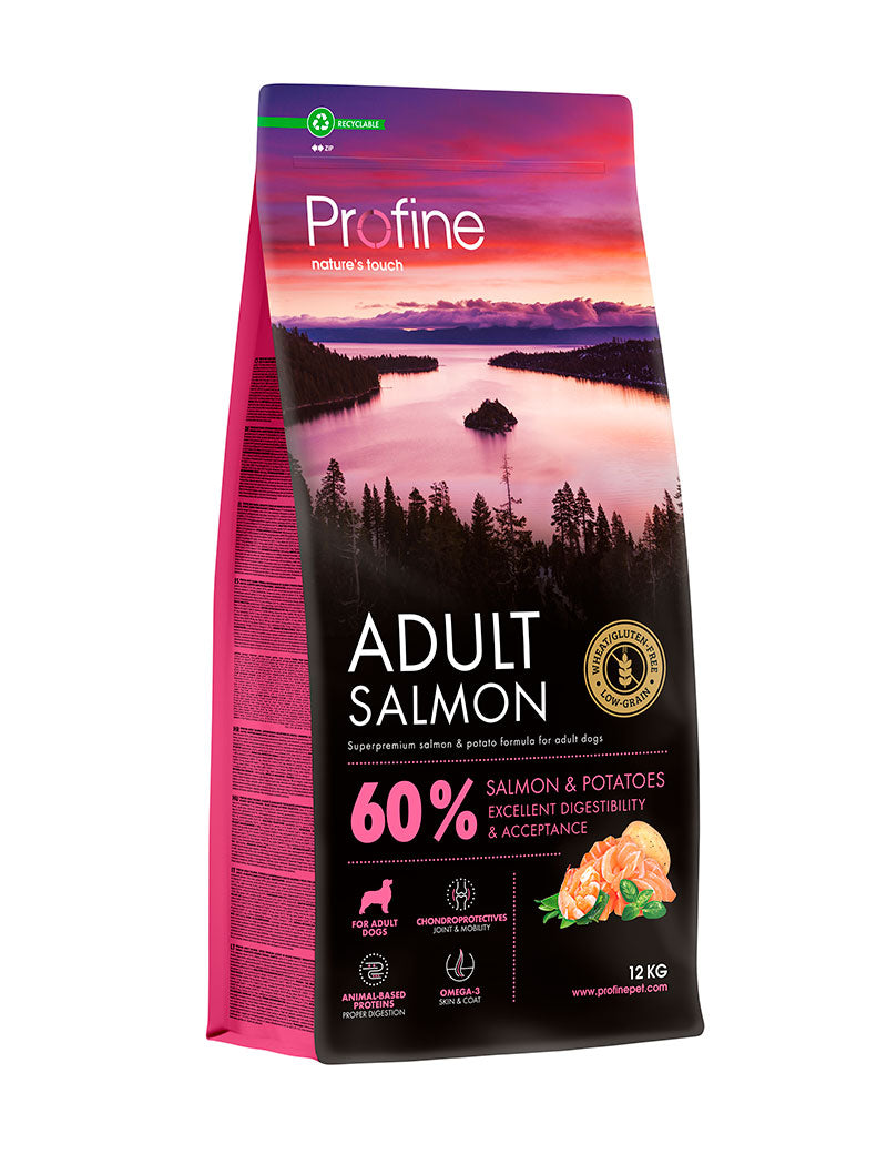 Profine Dog Dry Food Adult Salmon & Potatoes