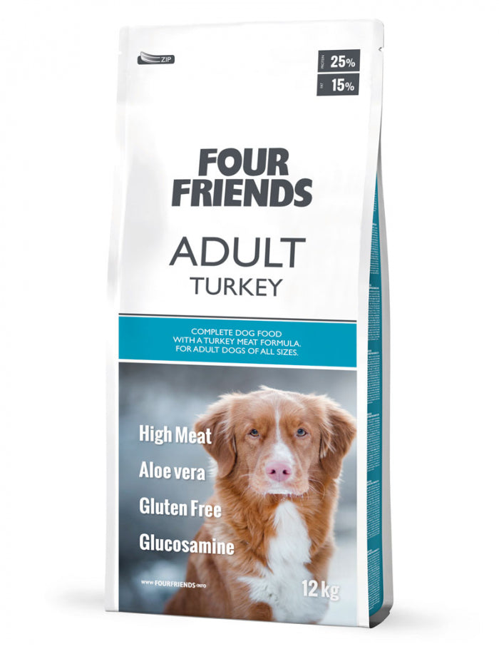 FourFriends Dog Adult Turkey 12kg