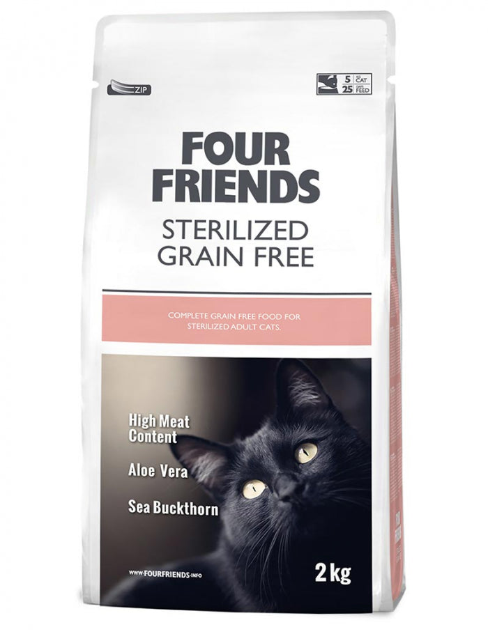 FourFriends Sterilized Grain Free 2kg