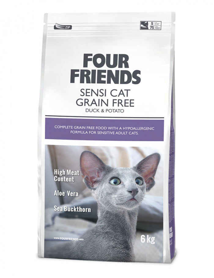 FourFriends Sensi Cat Duck & Potato 6kg