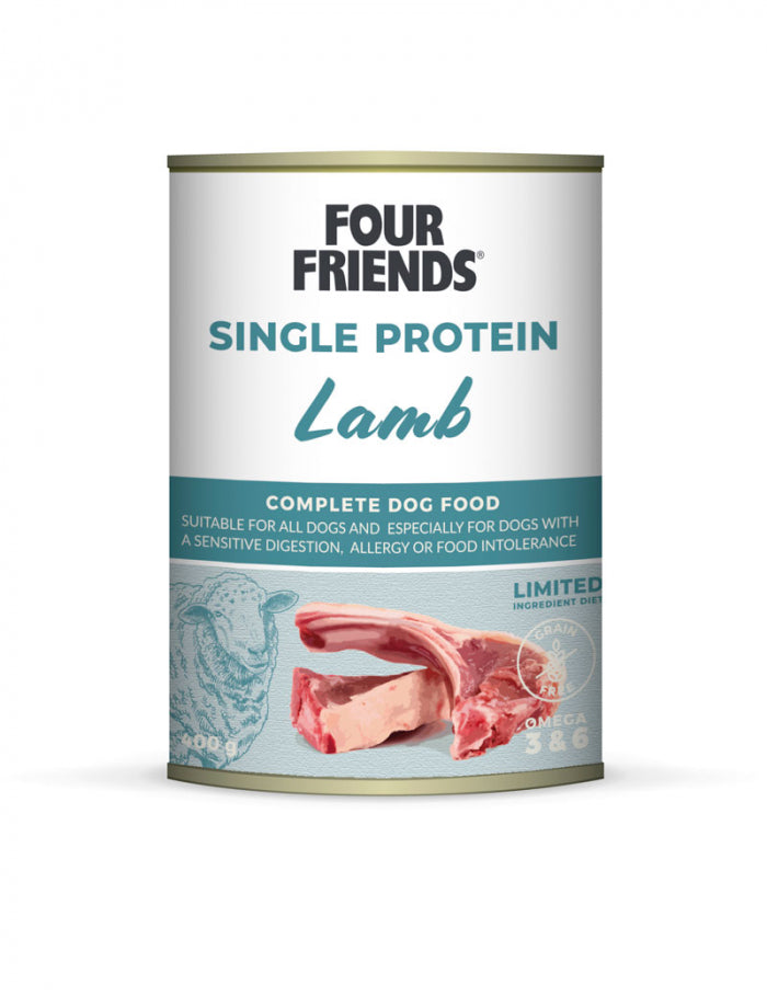 FourFriends Dog Single Protein Lamb 400g